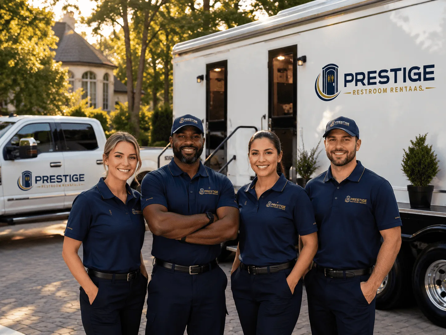 Trusted Luxury Portable Restrooms company in Mineral Springs, NC